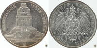 Sachsen 3 Mark Friedrich August III. - Völkerschlachtdenkmal -