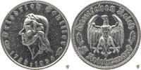 Drittes Reich 5 Reichsmark Friedrich von Schiller -