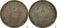 Weimarer Republik 3 Reichsmark 1000 Jahre Meissen -