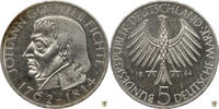 Bundesrepublik Deutschland 5 Deutsche Mark Johann Gottlieb Fichte -