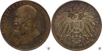 Sachsen-Meiningen 2 Mark Georg II. auf den Tod von Herzog Bernhard III. im Jahr 1914 -