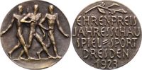 Sachsen-Dresden, Stadt Bronzegussmedaille -