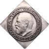 Münchener Medailleure Einseitige versilberte Bronzeplakette Aigner, R. -