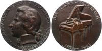 Musiker Bronzegussmedaille Mozart, Wolfgang Amadeus *1756 Salzburg, +1791 Wien. -