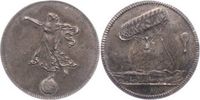 Luft- und Raumfahrt Glücks- oder Startpfennig aus Zink (?) -