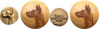 Tiere Bronzemedaille Hunde -