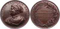 Musiker Bronzemedaille Händel, Georg Friedrich *1685, +1759. -