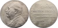 Numismatik Silbermedaille Broeck, Edouard van den *1820, +1904., belgischer Numismatiker. -
