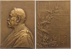 Medicina in nummis Bronzeplakette Gautier, Armand *1837 Narbonne, +1920 Cannes, französischer Biochemiker, Professor in Paris. -