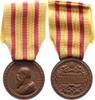 Baden-Durlach Tragbare Bronzemedaille Leopold 1830-1852. -