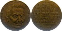 Judaica Bronzegussmedaille Geldmacher, Konrad. -