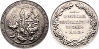 Bochum, Stadt Versilberte Bronzemedaille  Mattiert. Winz. Randfehler, EF