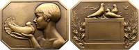 Kunstmedaillen Bronzeplakette Lasserre, Firmin-Pierre -