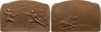 Kunstmedaillen Bronzeplakette Coudray, Marie Alexandre Lucien -