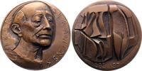 Musiker Bronzemedaille Strawinsky, Igor Feodorowitsch *1882 Oranienbaum, +1971 New York, Komponist. -