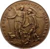 Münchener Medailleure Einseitige Bronzegussmedaille Wackerle, Josef -