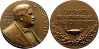Chemie Bronzemedaille Witt, Otto Nikolaus *1853 St. Petersburg, +1915 Berlin, deutscher Chemiker und Naturforscher, entdeckte die Azinfarbstoffe. -