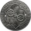 Luft- und Raumfahrt Einseitige Medaille aus einer Zinklegierung -