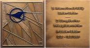 Luft- und Raumfahrt Bronzeplakette -