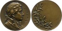 Musiker Bronzemedaille Mozart, Wolfgang Amadeus *1756 Salzburg, +1791 Wien. -