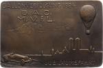 Luft- und Raumfahrt Einseitige Bronzeplakette -