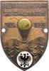 Luft- und Raumfahrt Einseitige Bronzeplakette -