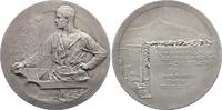 Reichenberg / Böhmen Silbermedaille  Etui. Mattiert. Winz. Kratzer, UNC-