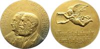 Langenberg, Stadt (Velbert) Vergoldete Bronzemedaille -