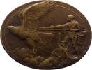 Kunstmedaillen Einseitige Bronzegussmedaille Kraumann, Alexander -