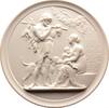 Porzellanmünzen und Medaillen Porzellanmedaille Bing & Gröndahl (Kopenhagen) -