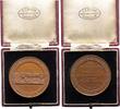 Frankfurt-Stadt Bronzemedaille 1901 Etui. BU