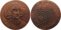 Astronomie Bronzegussmedaille Kopernikus, Nikolaus *1473 Thorn, +1543 Frauenburg, Astronom. -