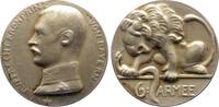 Münchener Medailleure Versilberte Eisengussmedaille Behn, Fritz -