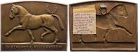 Dortmund Einseitige Bronzegussplakette Medaillen und Marken. -