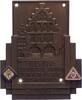 Dortmund Einseitige Bronzeplakette Medaillen und Marken. -