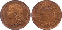 Frankreich Bronzemedaille Dritte Republik 1870-1940. -