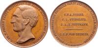 Numismatik Bronzemedaille Posern-Klett, Carl Friedrich von *1798, +1849, Leipziger Stadtrat und Numismatiker. -