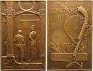 Kunstmedaillen Bronzeplakette Bouval, Maurice -