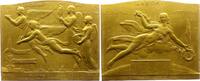 Weltausstellungen Bronzeplakette Brüssel 1935. -