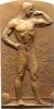 Kunstmedaillen Einseitige Bronzeplakette Weinberger, Anton -