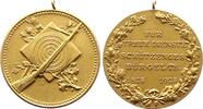 Thüringen-Bürgel, Stadt bei Jena Vergoldete Bronzemedaille -