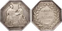 Frankreich Silbermedaille Erste Republik. -