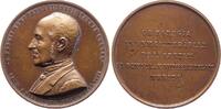 Numismatik Bronzemedaille Promis, Domenico *1804, +1874, italienischer Numismatiker, Direktor des Münzkabinetts Turin. -