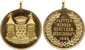 Plettenberg, Stadt vergoldete Bronzemedaille -