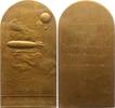 Luft- und Raumfahrt Bronzeplakette -