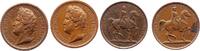 Frankreich Bronzemedaille Louis Philippe I. 1830-1848. -