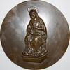 Religion Einseitige Bronzegussmedaille Allgemein -