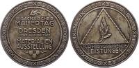 Sachsen-Dresden, Stadt Versilberte Bronzemedaille -