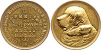 Sachsen-Dresden, Stadt Vergoldete Bronzemedaille -