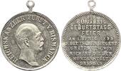 Personenmedaillen Tragbare Weißmetallmedaille 1 Bismarck, Otto von, Deutscher Reichskanzler *1815 Schönhausen, +1898 Friedrichsruh. -
